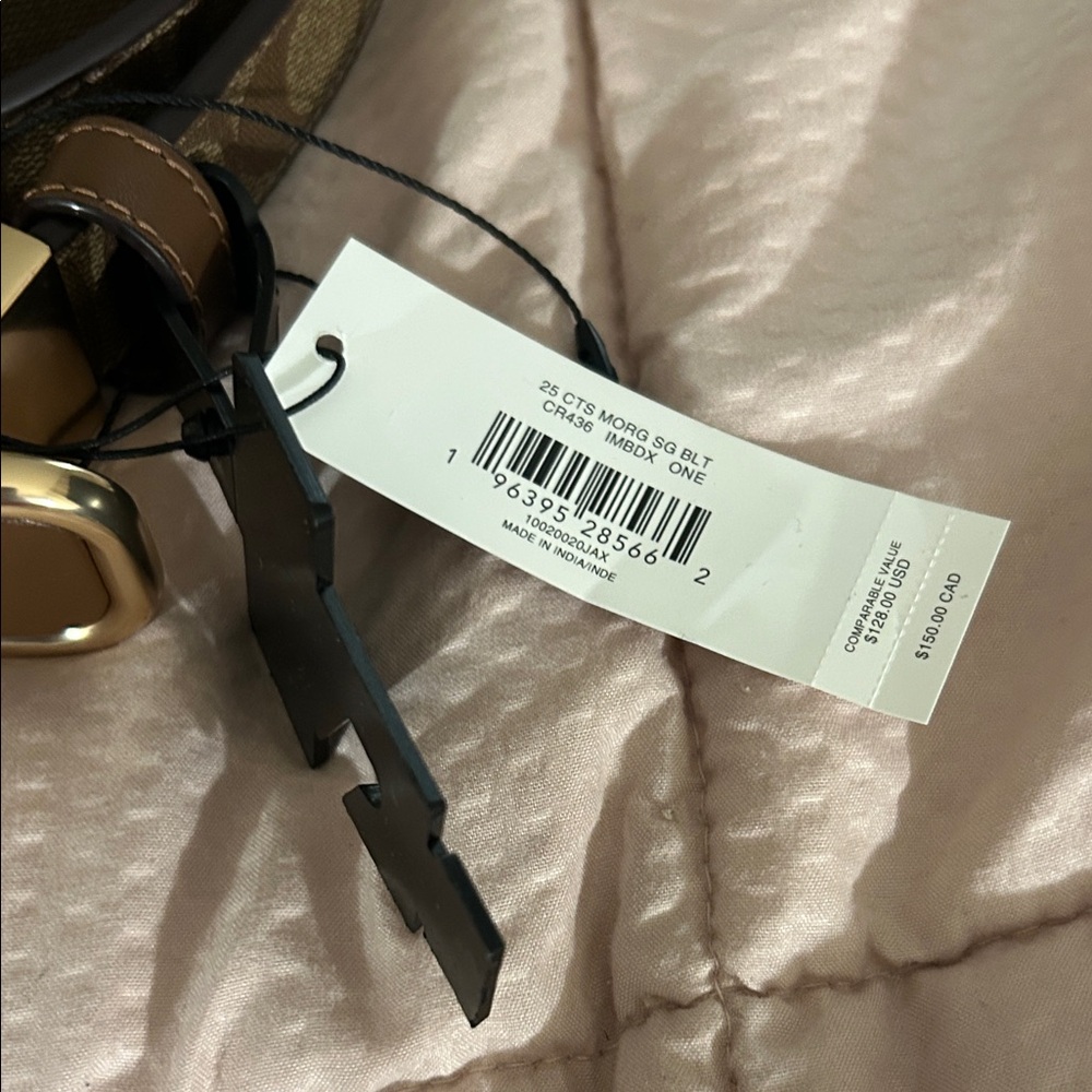Cut to Size Coach Morgan Reversible Signature Belt - Picture 6 of 10